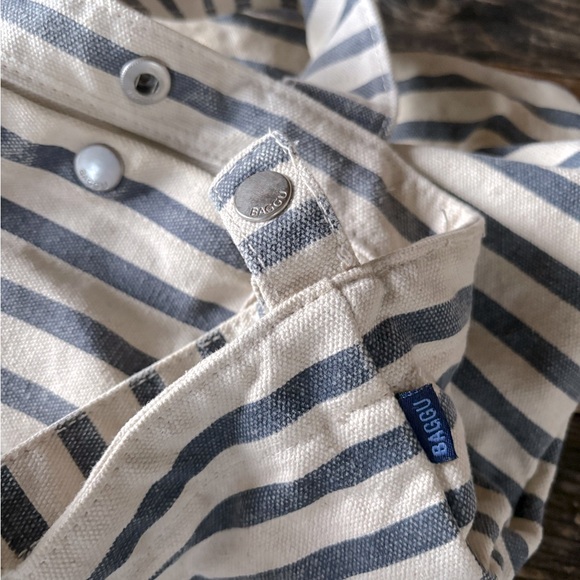 BAGGU Striped Canvas Duck Tote - Picture 6 of 8